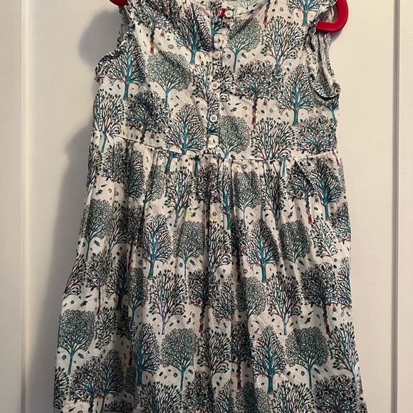 Poppy Rose Blue Trees Dress - Picture 2 of 7